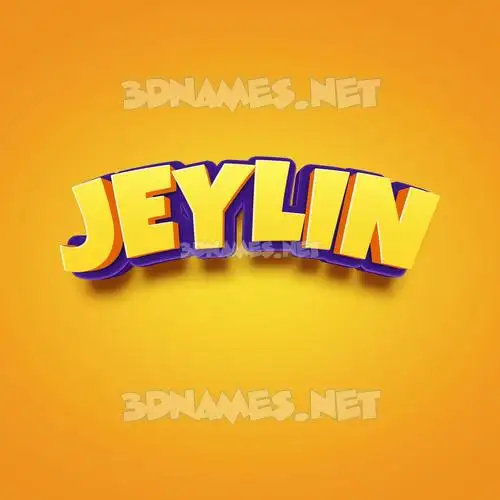 jeylin in Orange Toon style - 3D name wallpaper jeylin in Orange Toon style - 3D name wallpaper