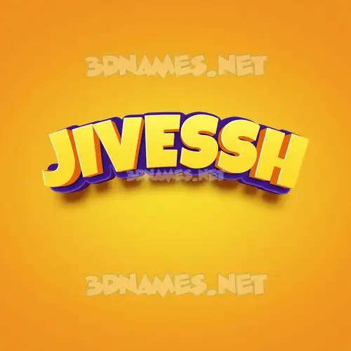 jivessh in Orange Toon style - 3D name wallpaper jivessh in Orange Toon style - 3D name wallpaper