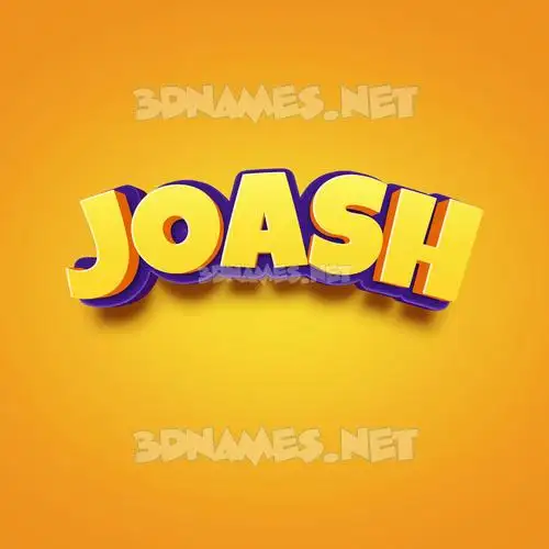 joash in Orange Toon style - 3D name wallpaper joash in Orange Toon style - 3D name wallpaper