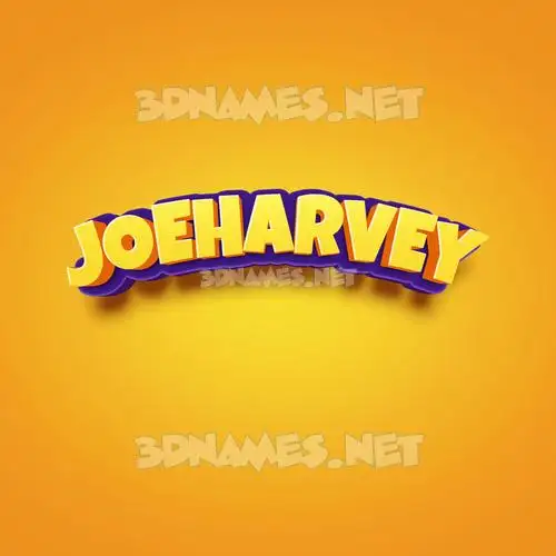 joeharvey in Orange Toon style - 3D name wallpaper joeharvey in Orange Toon style - 3D name wallpaper