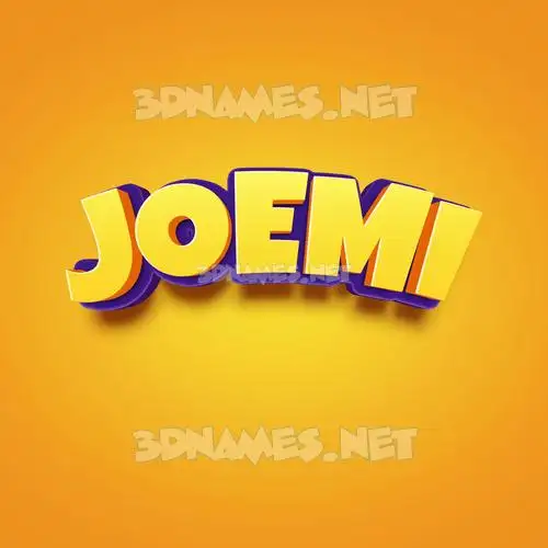 joemi in Orange Toon style - 3D name wallpaper joemi in Orange Toon style - 3D name wallpaper
