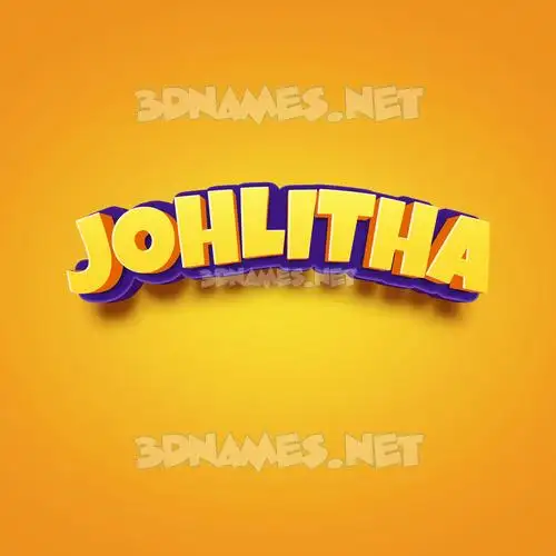 johlitha in Orange Toon style - 3D name wallpaper johlitha in Orange Toon style - 3D name wallpaper