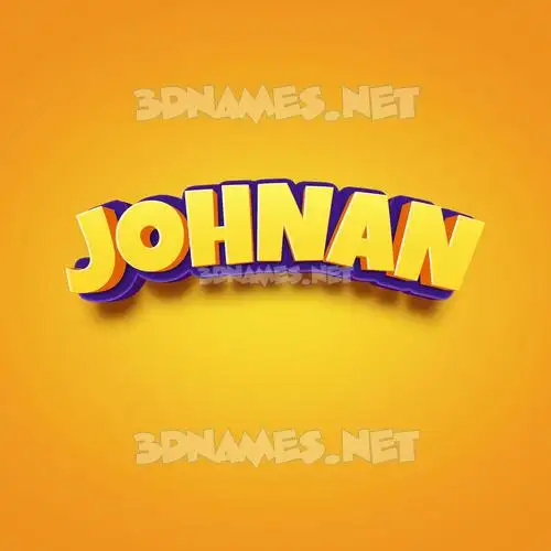 johnan in Orange Toon style - 3D name wallpaper johnan in Orange Toon style - 3D name wallpaper