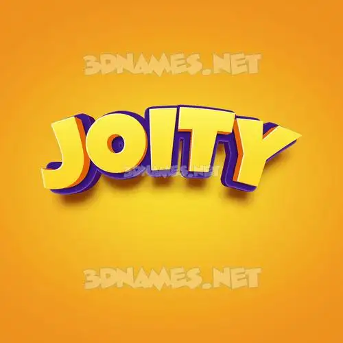 joity in Orange Toon style - 3D name wallpaper joity in Orange Toon style - 3D name wallpaper