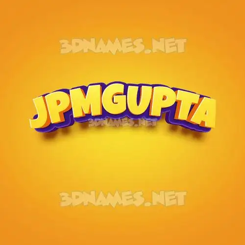 jpmgupta in Orange Toon style - 3D name wallpaper jpmgupta in Orange Toon style - 3D name wallpaper