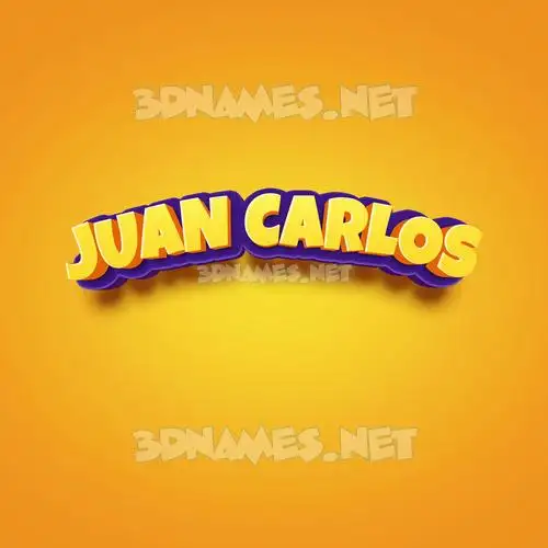 juan carlos in Orange Toon style - 3D name wallpaper juan carlos in Orange Toon style - 3D name wallpaper
