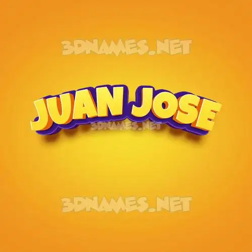 juan jose in Orange Toon style - 3D name wallpaper juan jose in Orange Toon style - 3D name wallpaper