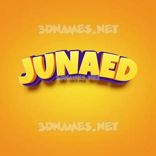 junaed in Orange Toon style - 3D name wallpaper junaed in Orange Toon style - 3D name wallpaper