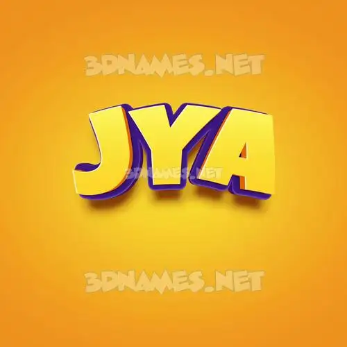 jya in Orange Toon style - 3D name wallpaper jya in Orange Toon style - 3D name wallpaper