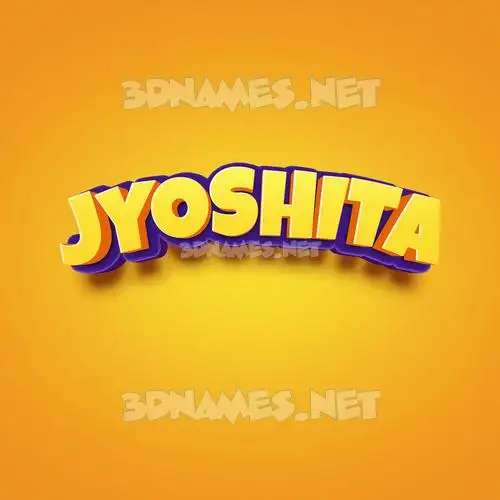 jyoshita in Orange Toon style - 3D name wallpaper jyoshita in Orange Toon style - 3D name wallpaper