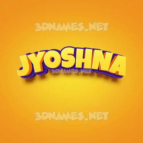 jyoshna in Orange Toon style - 3D name wallpaper jyoshna in Orange Toon style - 3D name wallpaper