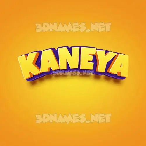 kaneya in Orange Toon style - 3D name wallpaper kaneya in Orange Toon style - 3D name wallpaper