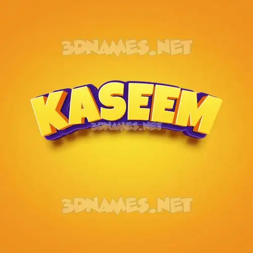 kaseem in Orange Toon style - 3D name wallpaper kaseem in Orange Toon style - 3D name wallpaper