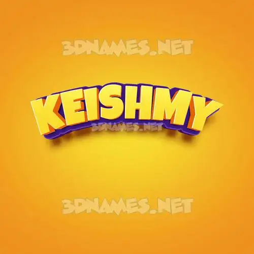 keishmy in Orange Toon style - 3D name wallpaper keishmy in Orange Toon style - 3D name wallpaper
