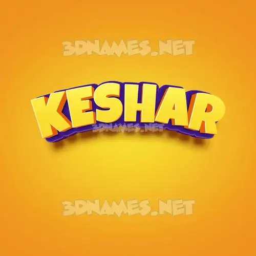 keshar in Orange Toon style - 3D name wallpaper keshar in Orange Toon style - 3D name wallpaper