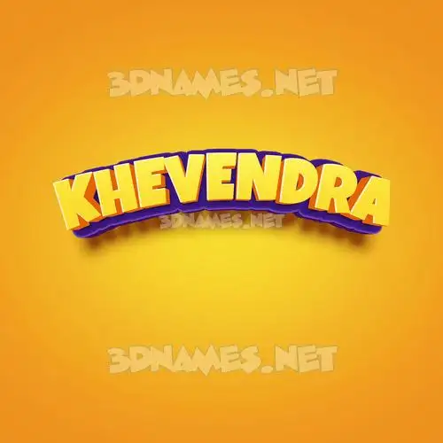 khevendra in Orange Toon style - 3D name wallpaper khevendra in Orange Toon style - 3D name wallpaper