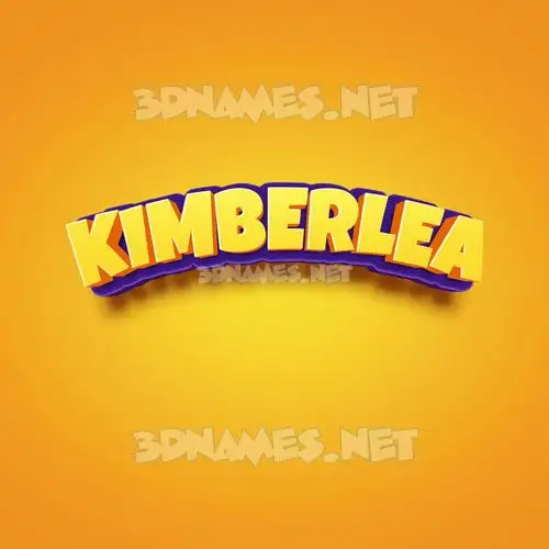 kimberlea in Orange Toon style - 3D name wallpaper kimberlea in Orange Toon style - 3D name wallpaper
