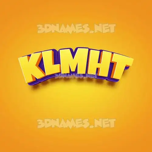klmht in Orange Toon style - 3D name wallpaper klmht in Orange Toon style - 3D name wallpaper