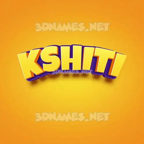 kshiti in Orange Toon style - 3D name wallpaper kshiti in Orange Toon style - 3D name wallpaper