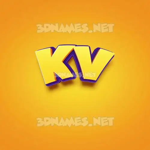 kv in Orange Toon style - 3D name wallpaper kv in Orange Toon style - 3D name wallpaper