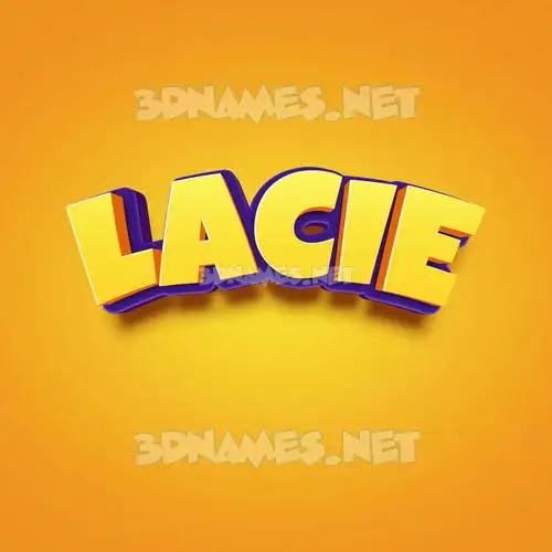 lacie in Orange Toon style - 3D name wallpaper lacie in Orange Toon style - 3D name wallpaper
