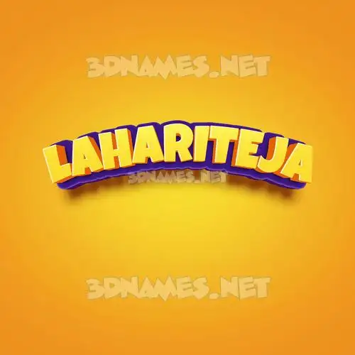 lahariteja in Orange Toon style - 3D name wallpaper lahariteja in Orange Toon style - 3D name wallpaper