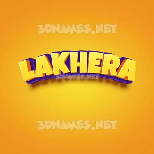 lakhera in Orange Toon style - 3D name wallpaper lakhera in Orange Toon style - 3D name wallpaper