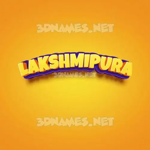 lakshmipura in Orange Toon style - 3D name wallpaper lakshmipura in Orange Toon style - 3D name wallpaper