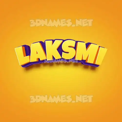 laksmi in Orange Toon style - 3D name wallpaper laksmi in Orange Toon style - 3D name wallpaper