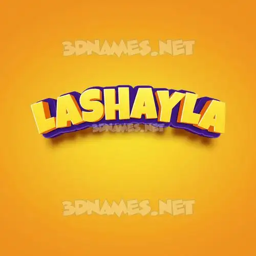 lashayla in Orange Toon style - 3D name wallpaper lashayla in Orange Toon style - 3D name wallpaper