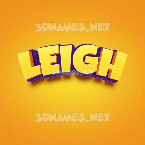 leigh in Orange Toon style - 3D name wallpaper leigh in Orange Toon style - 3D name wallpaper