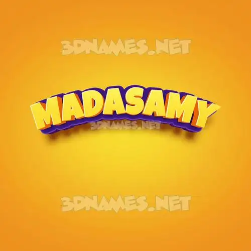 madasamy in Orange Toon style - 3D name wallpaper madasamy in Orange Toon style - 3D name wallpaper