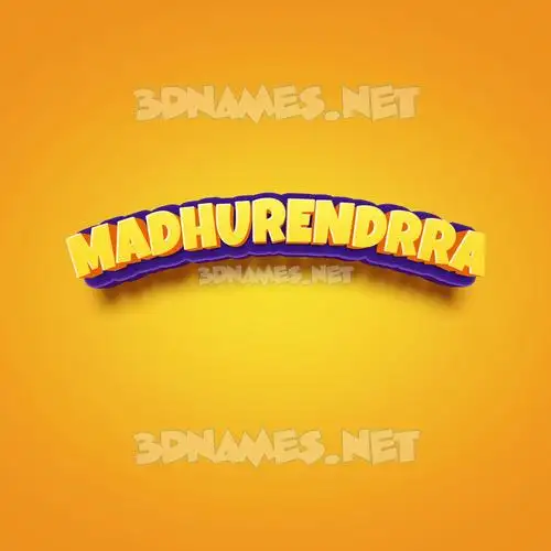 madhurendrra in Orange Toon style - 3D name wallpaper madhurendrra in Orange Toon style - 3D name wallpaper