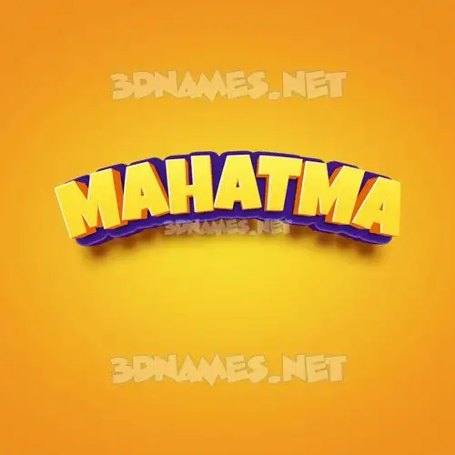 mahatma in Orange Toon style - 3D name wallpaper mahatma in Orange Toon style - 3D name wallpaper