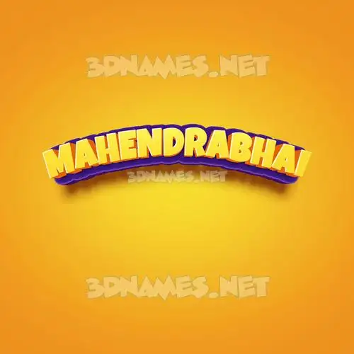 mahendrabhai in Orange Toon style - 3D name wallpaper mahendrabhai in Orange Toon style - 3D name wallpaper