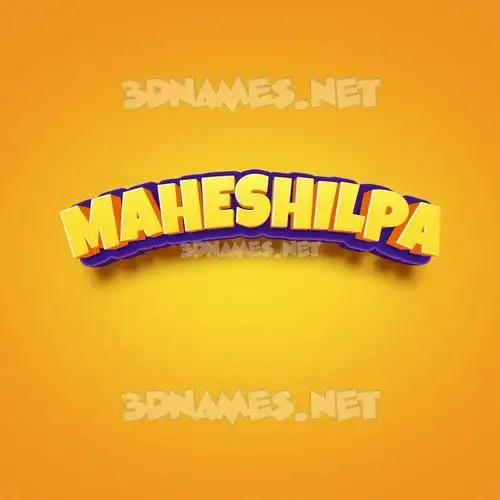 maheshilpa in Orange Toon style - 3D name wallpaper maheshilpa in Orange Toon style - 3D name wallpaper