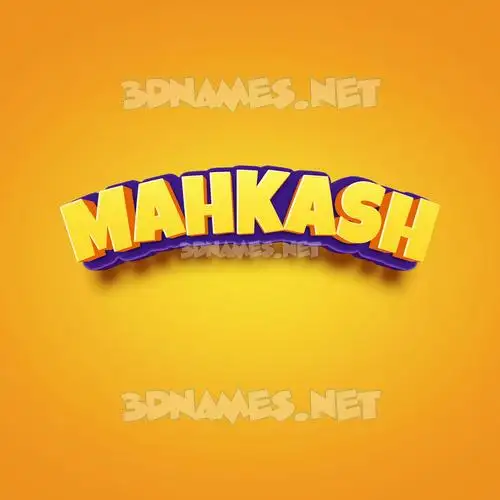 mahkash in Orange Toon style - 3D name wallpaper mahkash in Orange Toon style - 3D name wallpaper