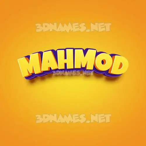 mahmod in Orange Toon style - 3D name wallpaper mahmod in Orange Toon style - 3D name wallpaper