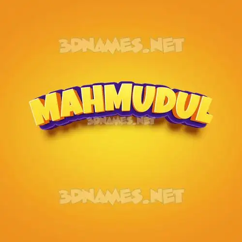 mahmudul in Orange Toon style - 3D name wallpaper mahmudul in Orange Toon style - 3D name wallpaper