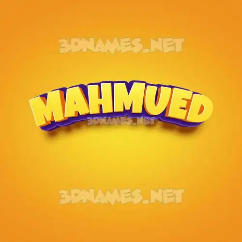 mahmued in Orange Toon style - 3D name wallpaper mahmued in Orange Toon style - 3D name wallpaper