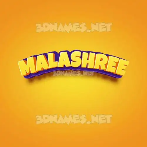 malashree in Orange Toon style - 3D name wallpaper malashree in Orange Toon style - 3D name wallpaper