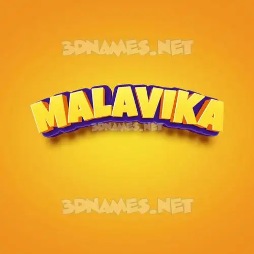 malavika in Orange Toon style - 3D name wallpaper malavika in Orange Toon style - 3D name wallpaper