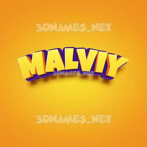 malviy in Orange Toon style - 3D name wallpaper malviy in Orange Toon style - 3D name wallpaper