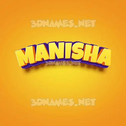 manisha in Orange Toon style - 3D name wallpaper manisha in Orange Toon style - 3D name wallpaper