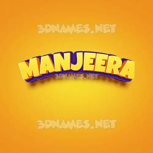 manjeera in Orange Toon style - 3D name wallpaper manjeera in Orange Toon style - 3D name wallpaper