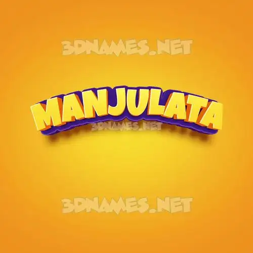manjulata in Orange Toon style - 3D name wallpaper manjulata in Orange Toon style - 3D name wallpaper