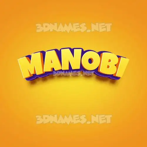 manobi in Orange Toon style - 3D name wallpaper manobi in Orange Toon style - 3D name wallpaper