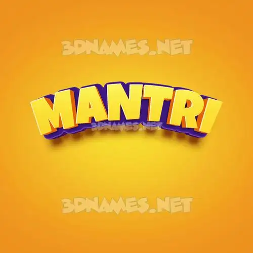 mantri in Orange Toon style - 3D name wallpaper mantri in Orange Toon style - 3D name wallpaper
