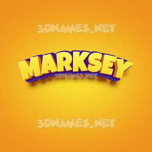 marksey in Orange Toon style - 3D name wallpaper marksey in Orange Toon style - 3D name wallpaper