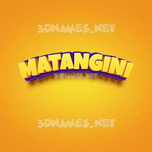 matangini in Orange Toon style - 3D name wallpaper matangini in Orange Toon style - 3D name wallpaper